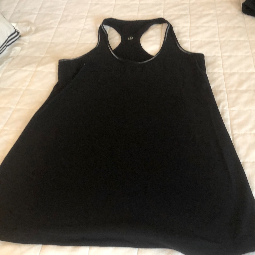 Lululemon tank size 8 black